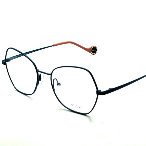 NEW ORIGINAL WOOW Get Some 1 Col 9445 Duck Blue Women Eyeglasses 52mm 18 140 - Picture 1 of 8
